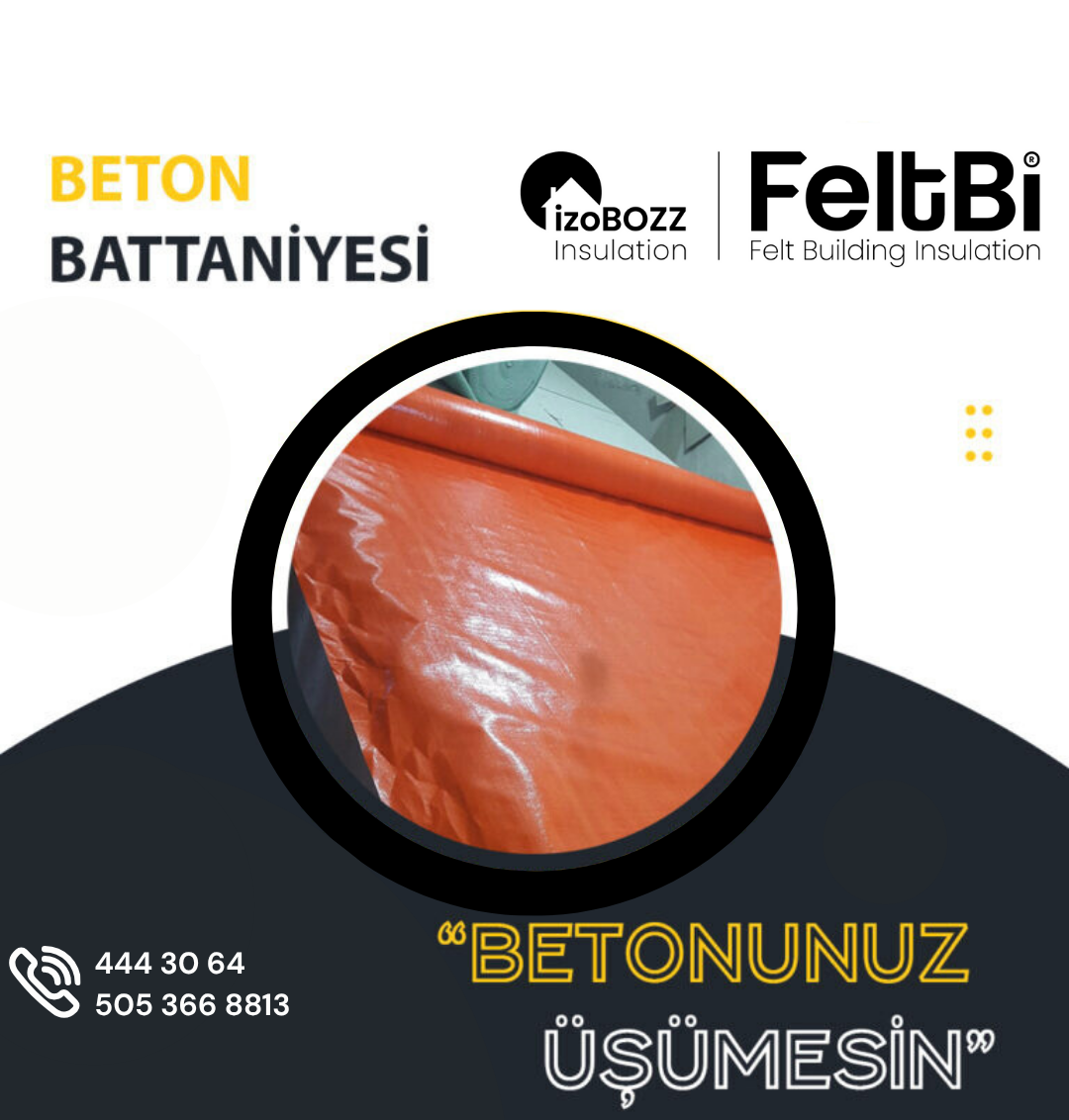 Beton Battaniyesi Nedir? | Don ve Sıcaklığa Karşı Beton Koruma Örtüsü – FeltBi