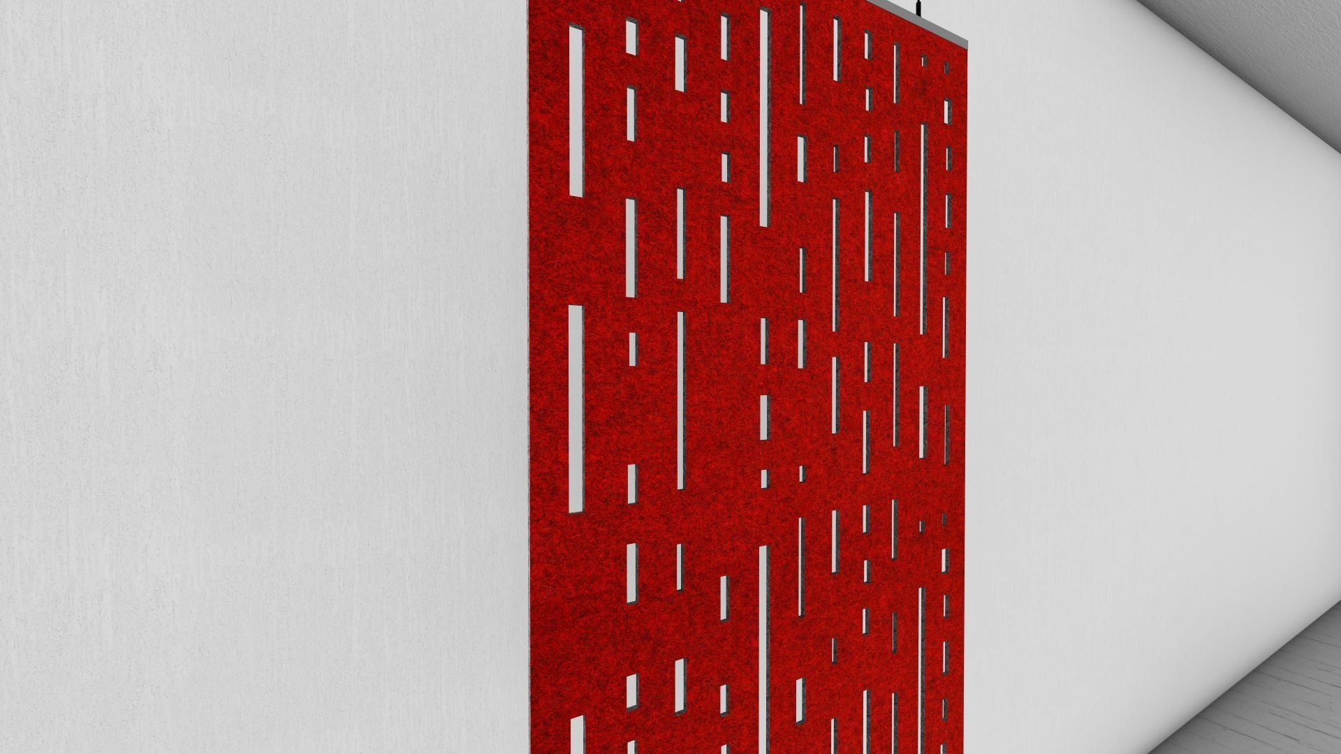 Akustik Askılı Seperatör -Bölücü Linear Model