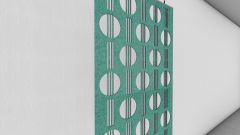 Akustik Askılı Seperatör - Bölücü Daire Linear Model