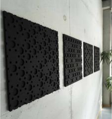Akustik İki Katlı Delikli Duvar Panelleri Hollanda | Rotterdam