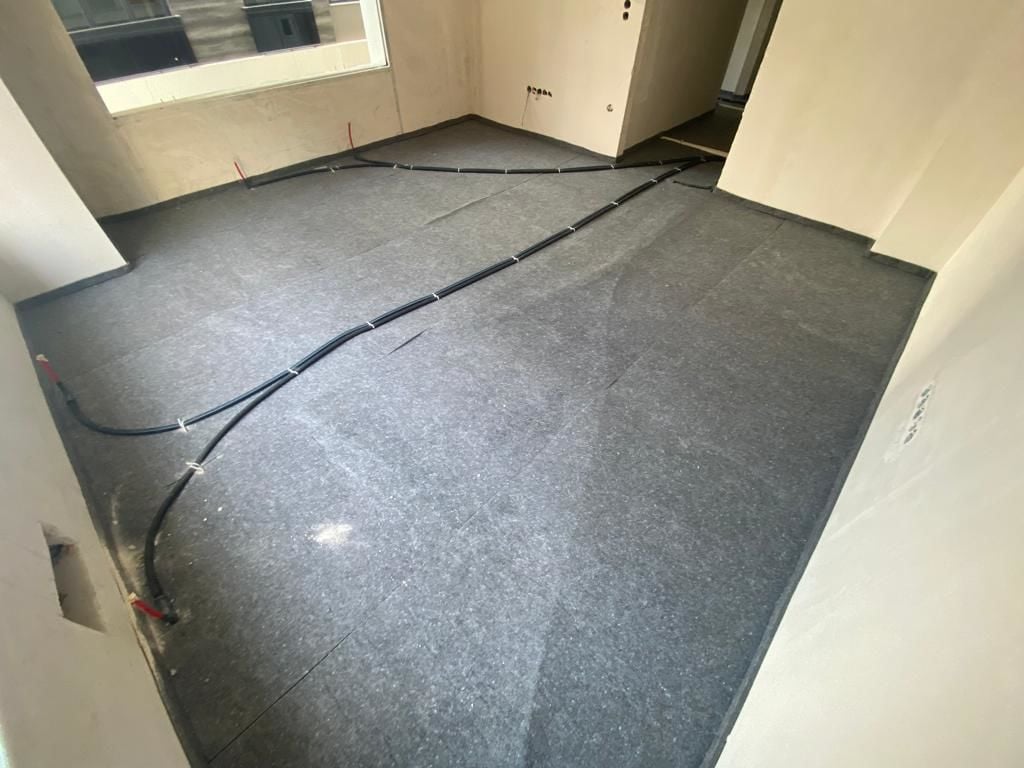 5mm 500 gr/m2 Şap Altı Isı Yalıtım Şiltesi Polyester Elyaf Keçe