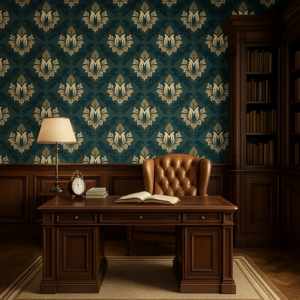 Feltwall Ses Yalıtımlı Duvar Kaplaması - Damask Serisi