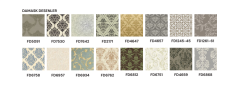 Feltwall Ses Yalıtımlı Duvar Kaplaması - Damask Serisi