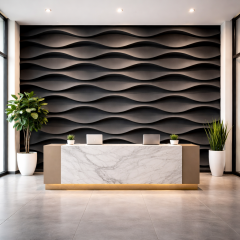Feltwall Ses Yalıtımlı Duvar Kaplaması - 3D Serisi