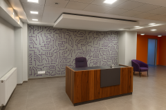 PERFO FELT SERİSİ - PERFO LAYER / CHIP WALL  Çip Tasarımlı Akustik Keçe Panel