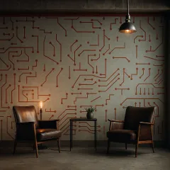 PERFO TONE/ CHIP WALL  Çip Tasarımlı Akustik Keçe Panel ile Şık ve Sessiz Mekânlar AKUSTİK DUVAR PANELLERİ - FELTBİ ile AKUSTİK MÜKEMMELLİK