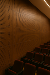 Ahşap Akustik Delikli Panel 4000 Delikli Model 3