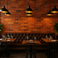 FELTBİ 3D TUĞLA  DUVAR PANELİ