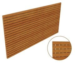 Ahşap Delikli Derzli Panel