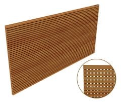 Ahşap Delikli Derzli Panel - MDL 3