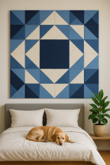 GEO Üçgen Parçalar - Aura -  Akustik Keçe