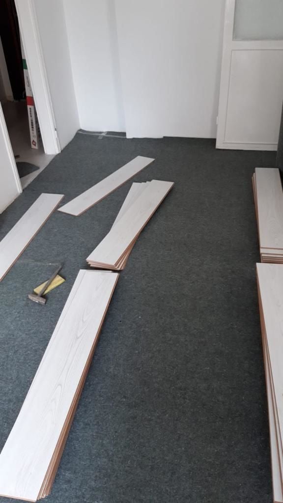 7mm YN - Parke Altı Şiltesi Polyester Elyaf Keçe