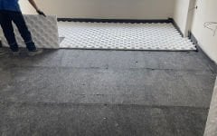 7mm Yerden Isıtma Altı Isı Yalıtım Şiltesi Polyester Elyaf Keçe