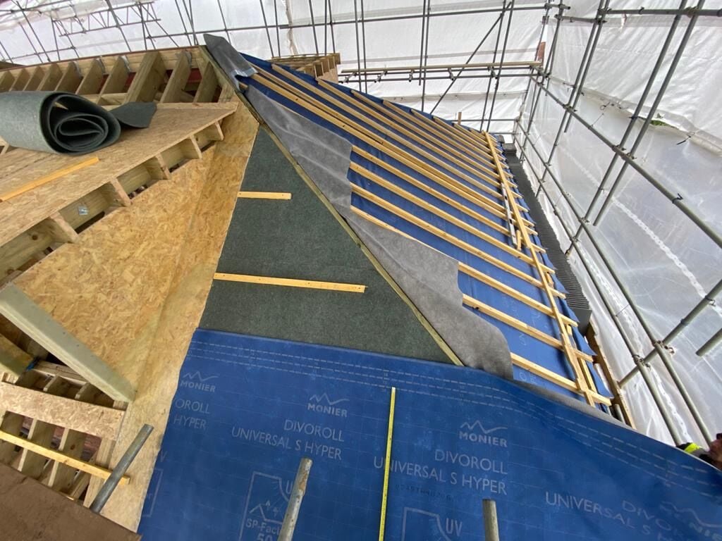 5mm Kiremit Altı Isı Yalıtım Şiltesi