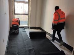 10mm YN -300gr/m2 - Şap Altı Isı Yalıtımı Şiltesi P. Elyaf Keçe -Isı Yalıtım Şiltesi