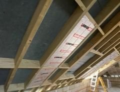 50mm Mertek Arası Isı Yalıtım Şiltesi -Mertek Arası Keçe Uygulaması