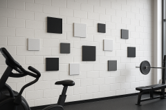 GEO  Kare Parçalar - Klasik Renkli - Akustik Keçe