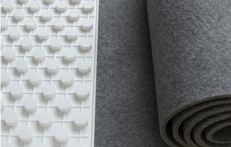 7mm -700 gr/m2 Yerden Isıtma Altı Ses Yalıtım Şiltesi Polyester Elyaf Keçe