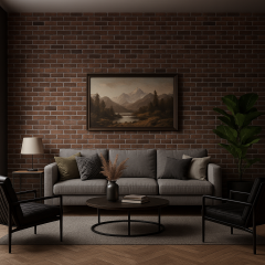 Feltwall Ses Yalıtımlı Duvar Kaplaması - Tuğla Serisi