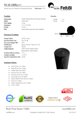 10MM 1000 GR/M2 izoBOZZ KEÇE