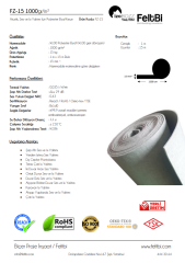 15MM 1000 GR/M2 izoBOZZ KEÇE